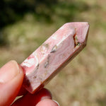 Rhodochrosite Gemstone Tower, Healing Crystals, Manifest Love, Argentina