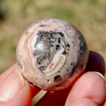 Rhodochrosite Crystal Sphere