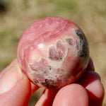 Rhodochrosite Crystal Sphere