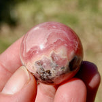Rhodochrosite Crystal Sphere