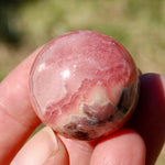 Rhodochrosite Crystal Sphere