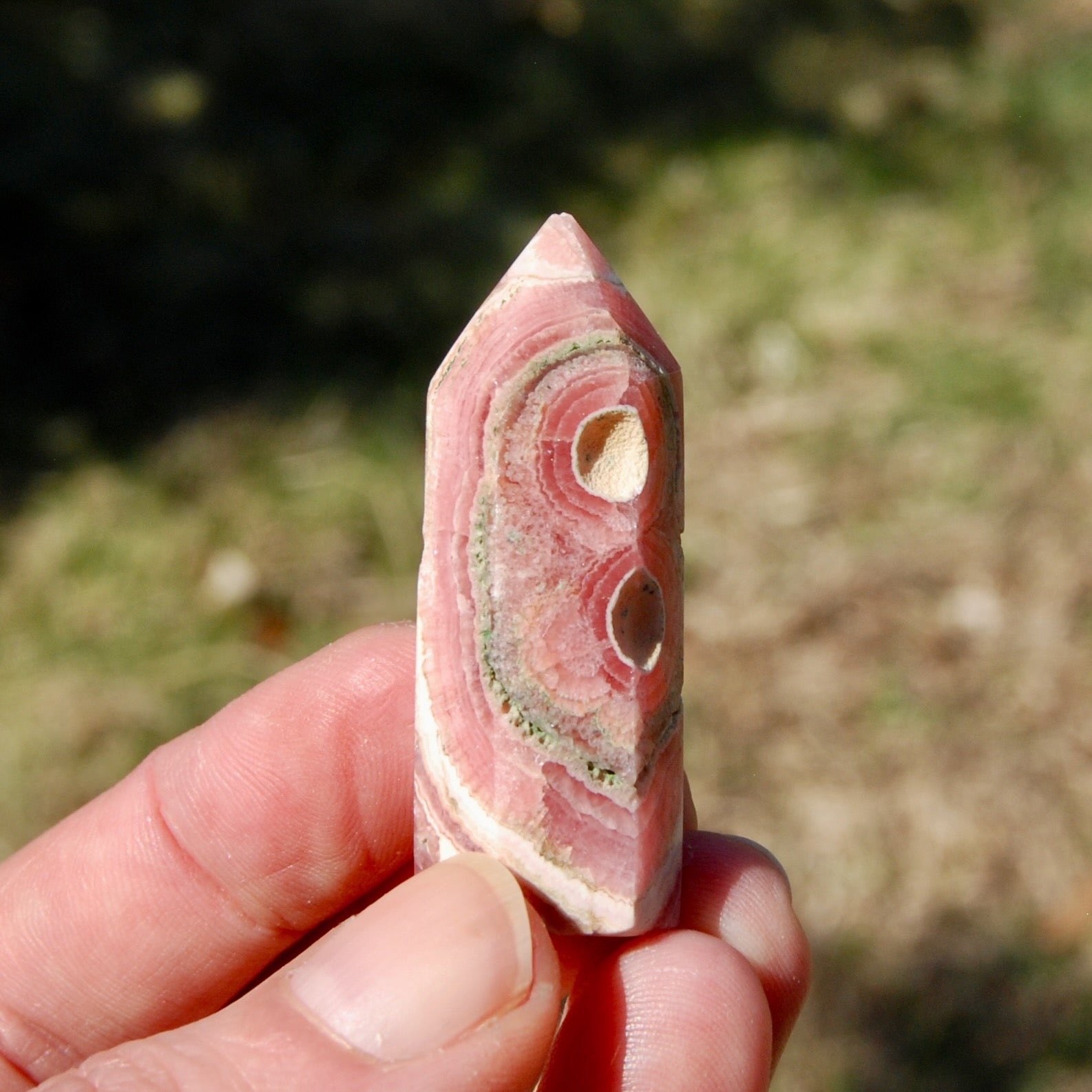 Rhodochrosite Crystal Tower
