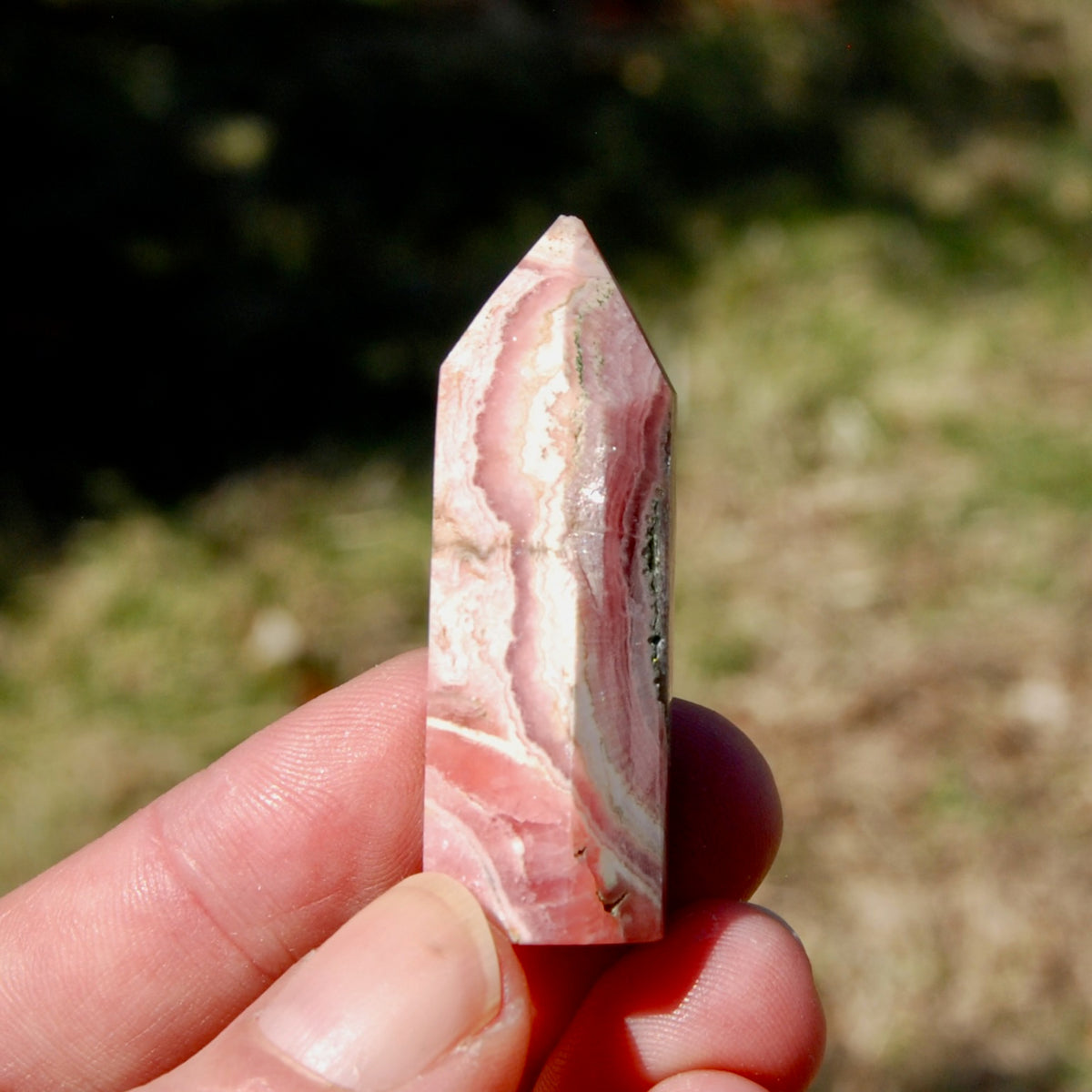 Rhodochrosite Crystal Tower