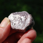 Hexagon Ruby Corundum Crystal Record Keeper, Natural Raw Ruby Crystal