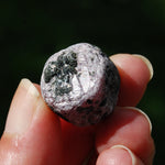 Hexagon Ruby Corundum Crystal Record Keeper, Natural Raw Ruby Crystal