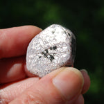 Hexagon Ruby Corundum Crystal Record Keeper, Natural Raw Ruby Crystal