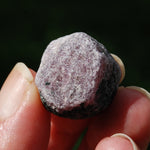 Hexagon Ruby Corundum Crystal Record Keeper, Natural Raw Ruby Crystal