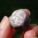 Hexagon Ruby Corundum Crystal Record Keeper, Natural Raw Ruby Crystal