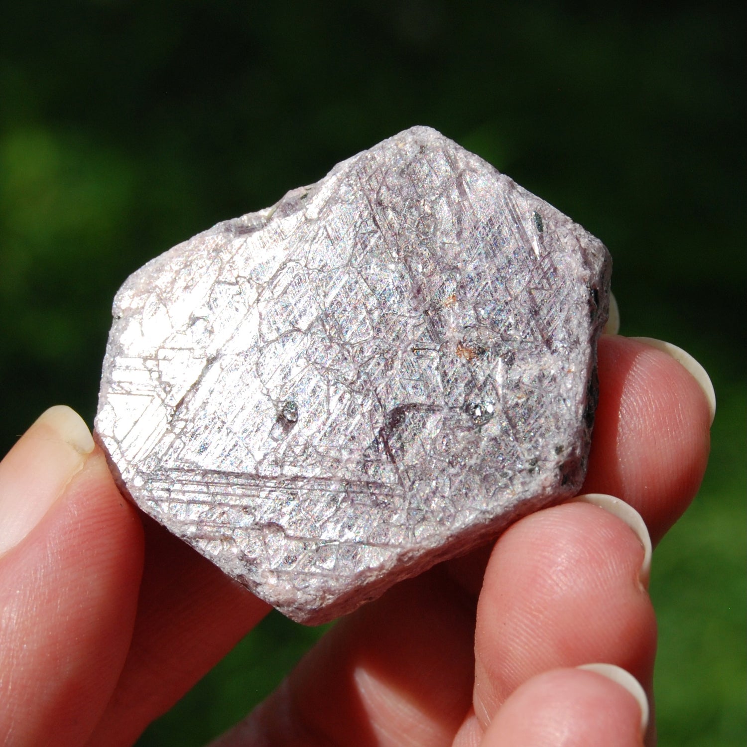 Hexagon Ruby Corundum Crystal Record Keeper, Natural Raw Ruby Crystal