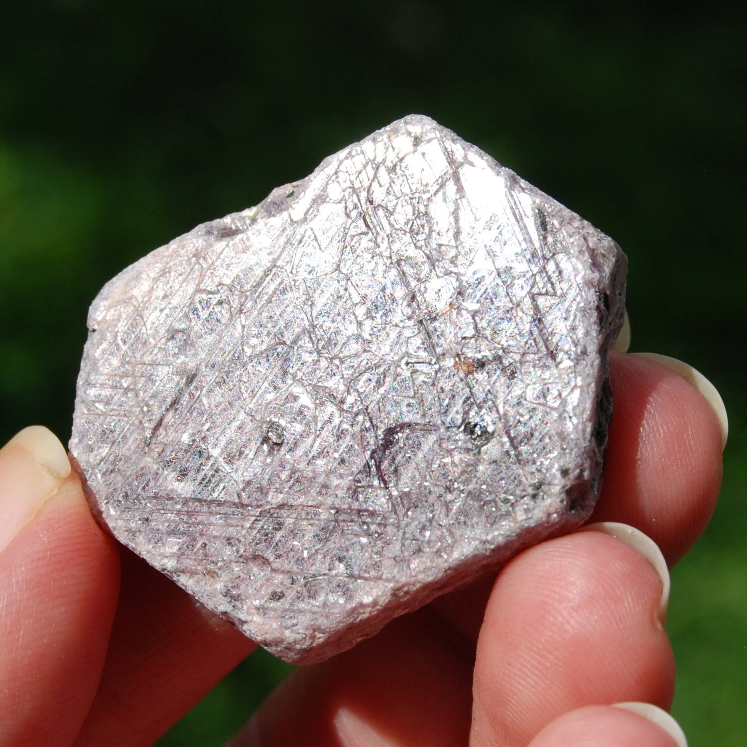 Hexagon Ruby Corundum Crystal Record Keeper, Natural Raw Ruby Crystal