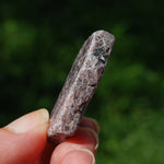 Hexagon Ruby Corundum Crystal Record Keeper, Natural Raw Ruby Crystal