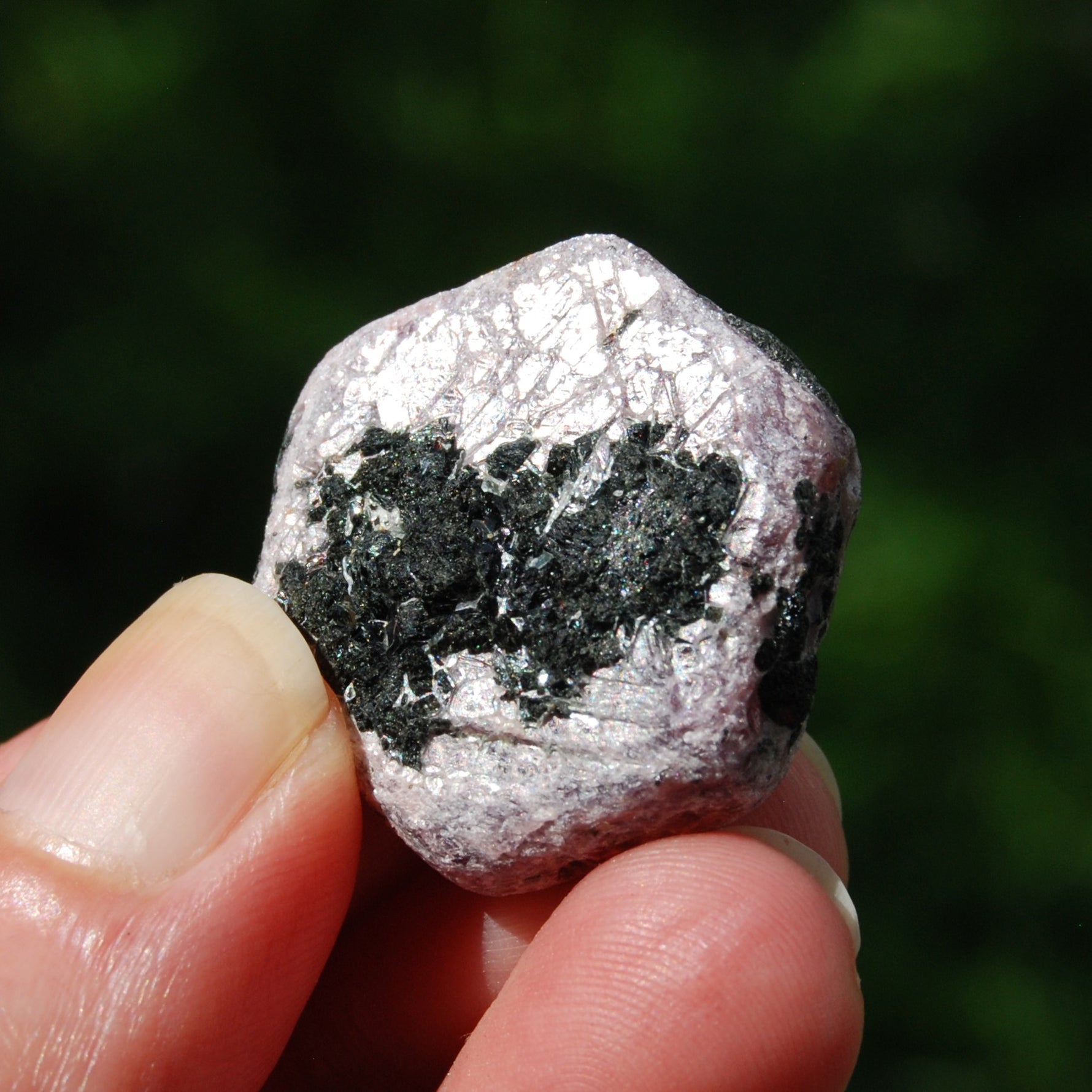 Hexagon Ruby Corundum Crystal Record Keeper, Natural Raw Ruby Crystal