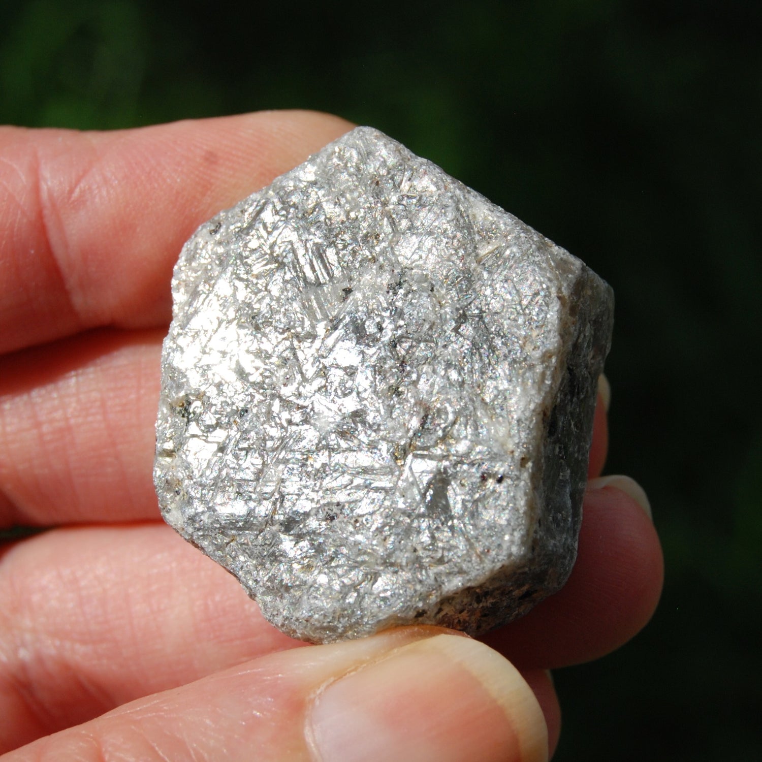 Hexagon Ruby Corundum Crystal Record Keeper, Natural Raw Ruby Crystal