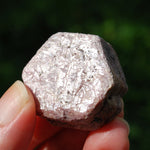 Hexagon Ruby Corundum Crystal Record Keeper, Natural Raw Ruby Crystal