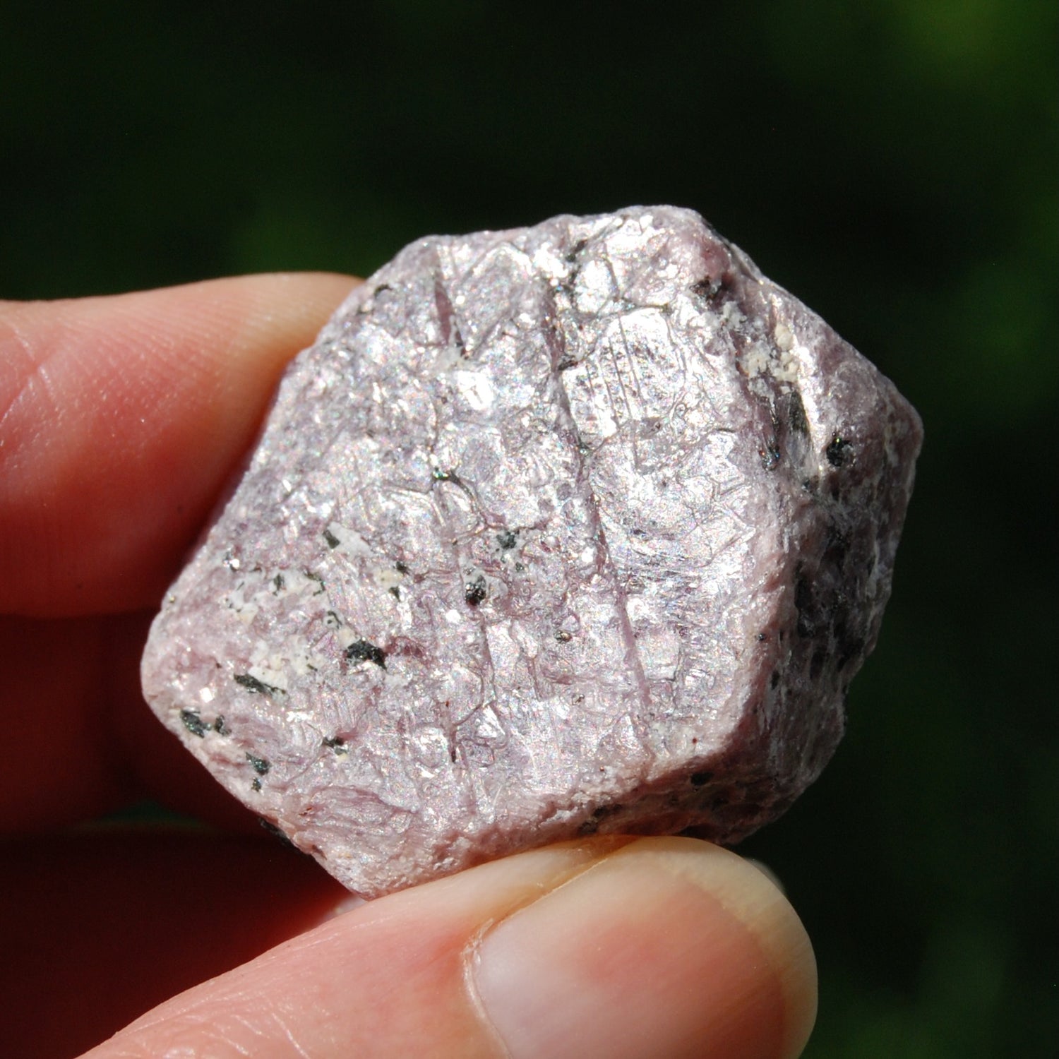 Hexagon Ruby Corundum Crystal Record Keeper, Natural Raw Ruby Crystal