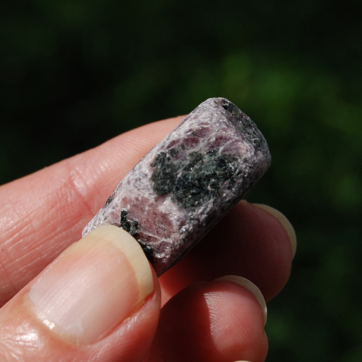 Hexagon Ruby Corundum Crystal Record Keeper, Natural Raw Ruby Crystal