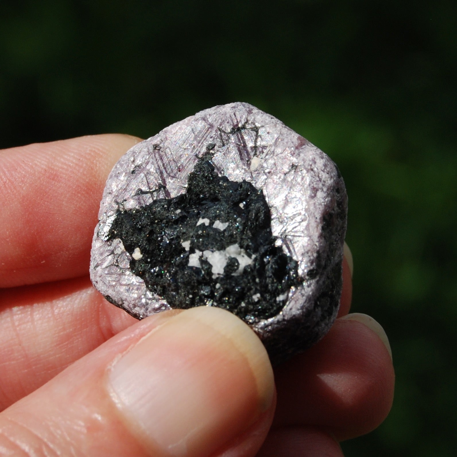 Hexagon Ruby Corundum Crystal Record Keeper, Natural Raw Ruby Crystal