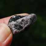 Hexagon Ruby Corundum Crystal Record Keeper, Natural Raw Ruby Crystal