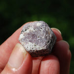 Hexagon Ruby Corundum Crystal Record Keeper, Natural Raw Ruby Crystal