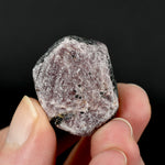 Hexagon Ruby Corundum Crystal Record Keeper, Natural Raw Ruby Crystal