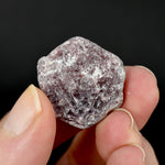 Hexagon Ruby Corundum Crystal Record Keeper, Natural Raw Ruby Crystal