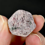 Hexagon Ruby Corundum Crystal Record Keeper, Natural Raw Ruby Crystal