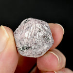 Hexagon Ruby Corundum Crystal Record Keeper, Natural Raw Ruby Crystal