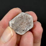 Hexagon Ruby Corundum Crystal Record Keeper, Natural Raw Ruby Crystal