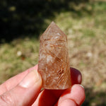 Rutilated Quartz Crystal Tower