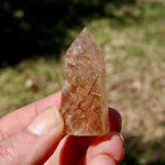 Rutilated Quartz Crystal Tower