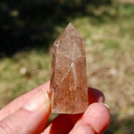 Rutilated Quartz Crystal Tower