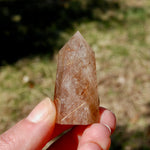 Rutilated Quartz Crystal Tower