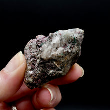 Load image into Gallery viewer, Raw Cobaltoan Calcite Malachite Chrysocolla Crystal Cluster, Cobalto Calcite Druzy Salrose Pink Dolomite
