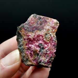 Cobalto Calcite Malachite Crystal Cluster, Cobaltoan Calcite Druzy Salrose Pink Dolomite