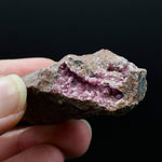 Pink Cobalto Calcite Malachite Chrysocolla Crystal Cluster, Cobaltoan Calcite Druzy Salrose Pink Dolomite