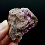 Pink Cobalto Calcite Malachite Chrysocolla Crystal Cluster, Cobaltoan Calcite Druzy Salrose Pink Dolomite