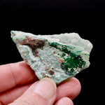 Chrysocolla Malachite Pink Cobaltoan Calcite Crystal Cluster