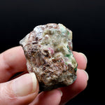 Pink Cobalto Calcite Malachite Chrysocolla Crystal Cluster