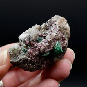 Raw Cobaltoan Calcite Malachite Chrysocolla Crystal Cluster, Cobalto Calcite Druzy Salrose Pink Dolomite,