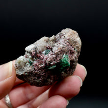 Load image into Gallery viewer, Raw Cobaltoan Calcite Malachite Chrysocolla Crystal Cluster, Cobalto Calcite Druzy Salrose Pink Dolomite,
