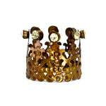 Mini Rhinestone Santos Crown