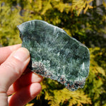 Seraphinite Crystal Slab Slice