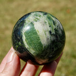 Serpentine Crystal Sphere