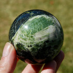 Serpentine Crystal Sphere