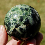 Serpentine Crystal Sphere