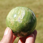 Serpentine Crystal Sphere