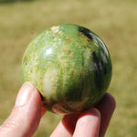 Serpentine Crystal Sphere