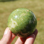 Serpentine Crystal Sphere