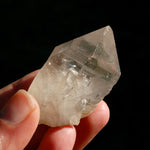 Isis Face Channeler Smoky Lemurian Seed Quartz Crystal
