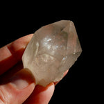 Isis Face Channeler Smoky Lemurian Seed Quartz Crystal
